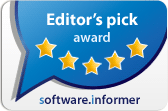 5 star Editor Pick Award